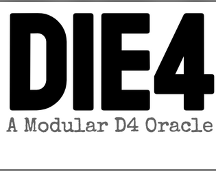 Die4 A Minimalist D4 Oracle  