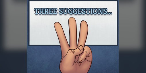 Cover image for Three suggestions for strange half-elves