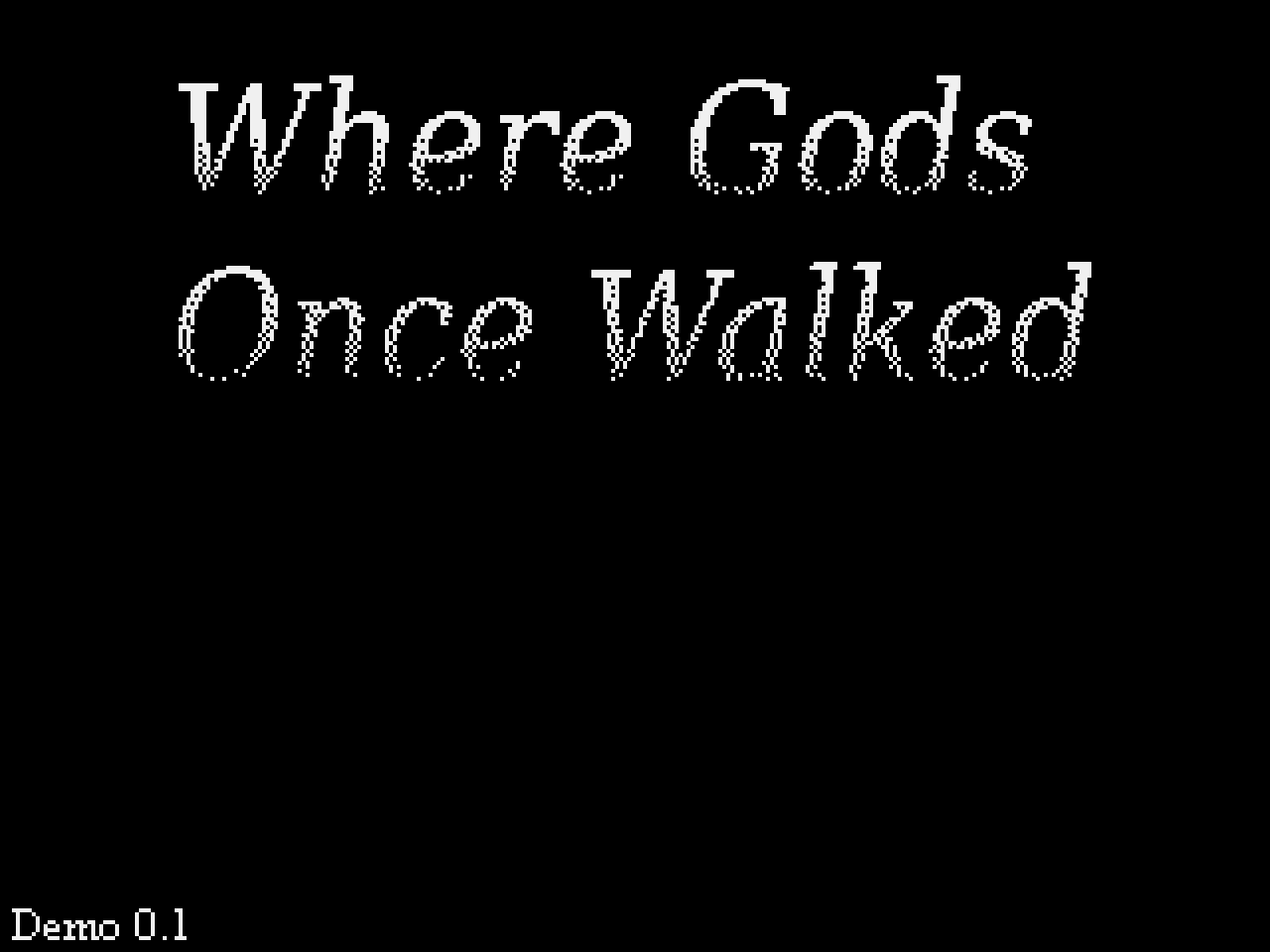Cover image for Where Gods Once Walked Demo