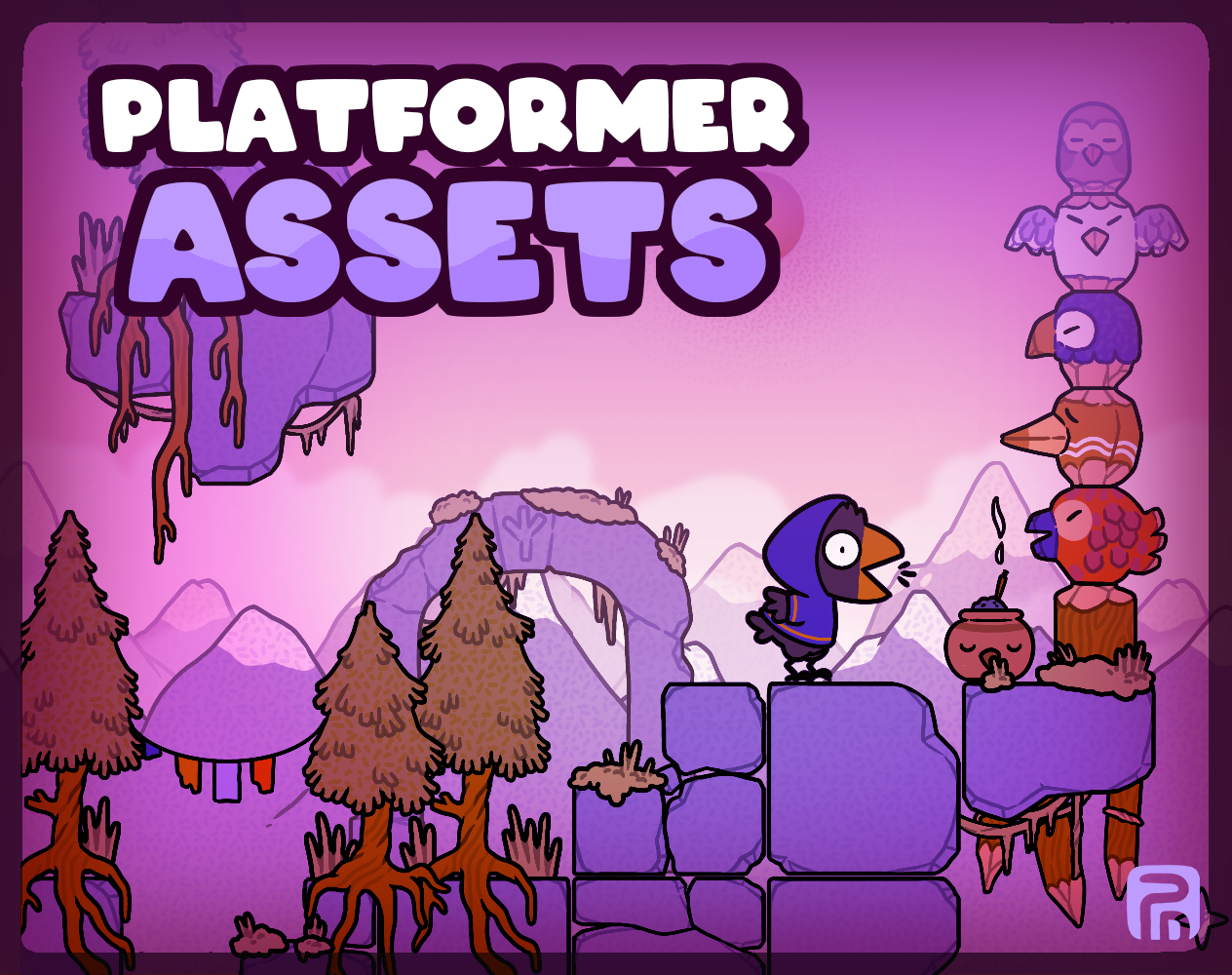 RPG Fantasy Platformer Tileset By Penzilla