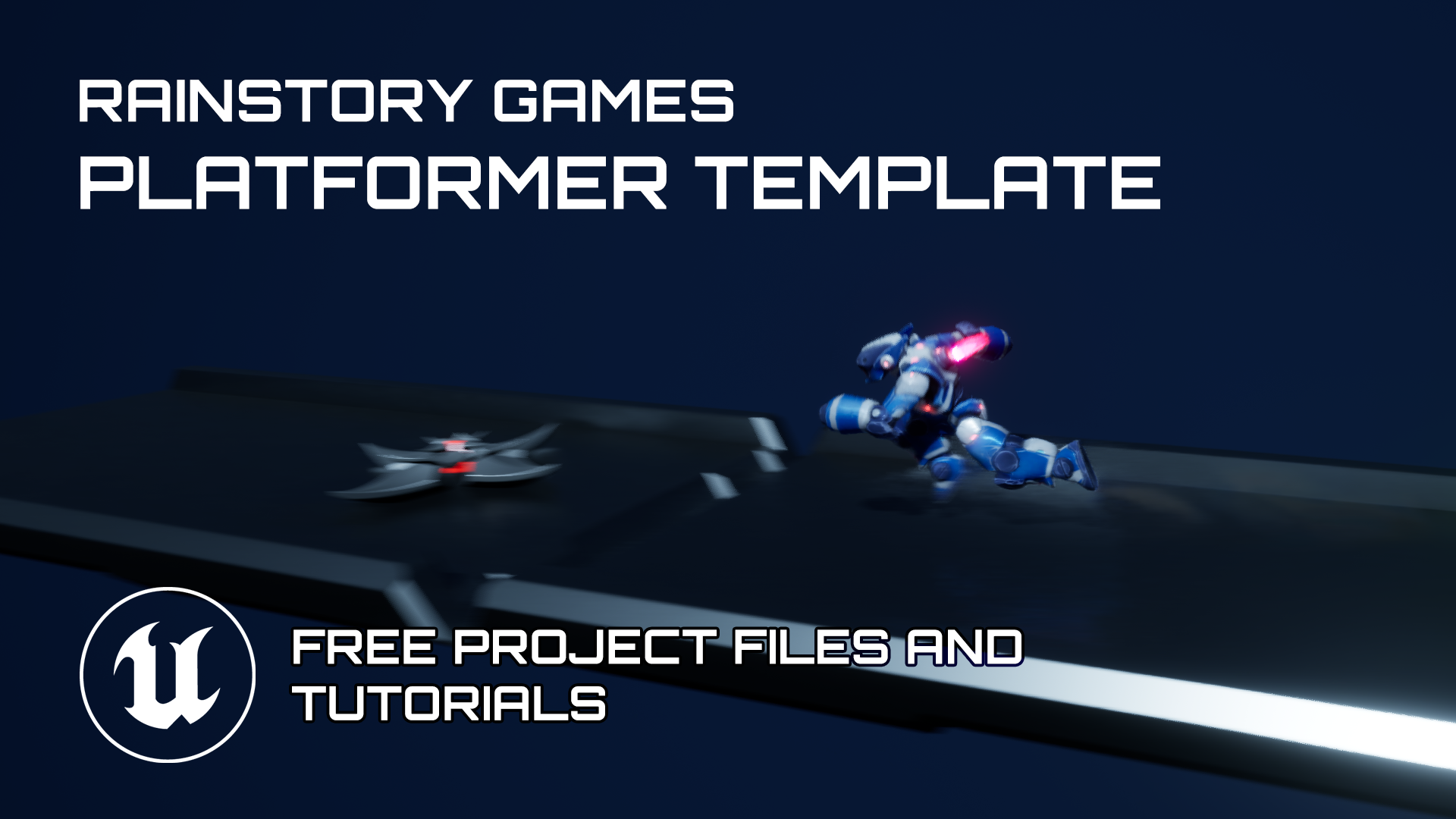 Beginner Friendly Platformer 2D/3D Template for Unreal Engine 5 by  rainstory.games