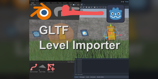 Cover image for GLTF Level Importer Addon for Godot