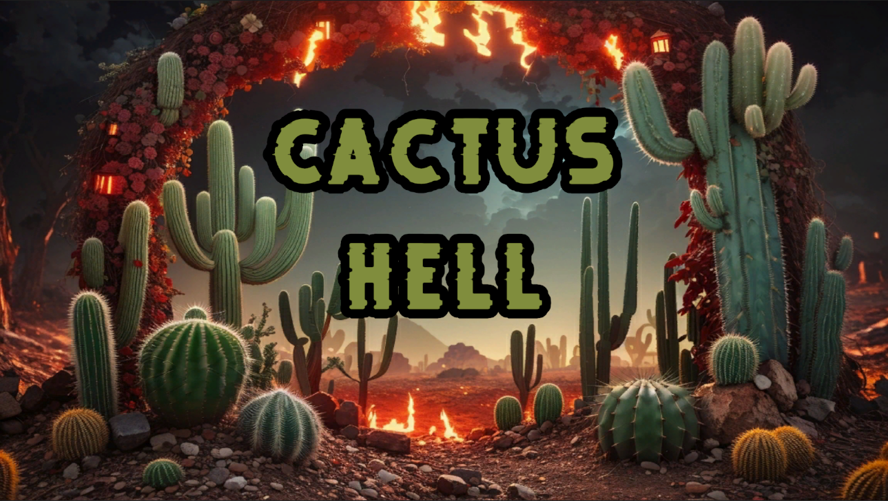 Cactus Hell by fanlinp for Siberian Game Jam - Ноябрь 2023 - itch.io