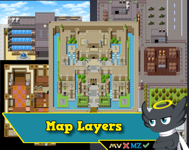 Hakuen Studio Map Layers for RPG Maker MZ