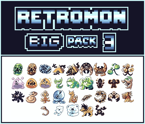 Retromon Big Pack 3