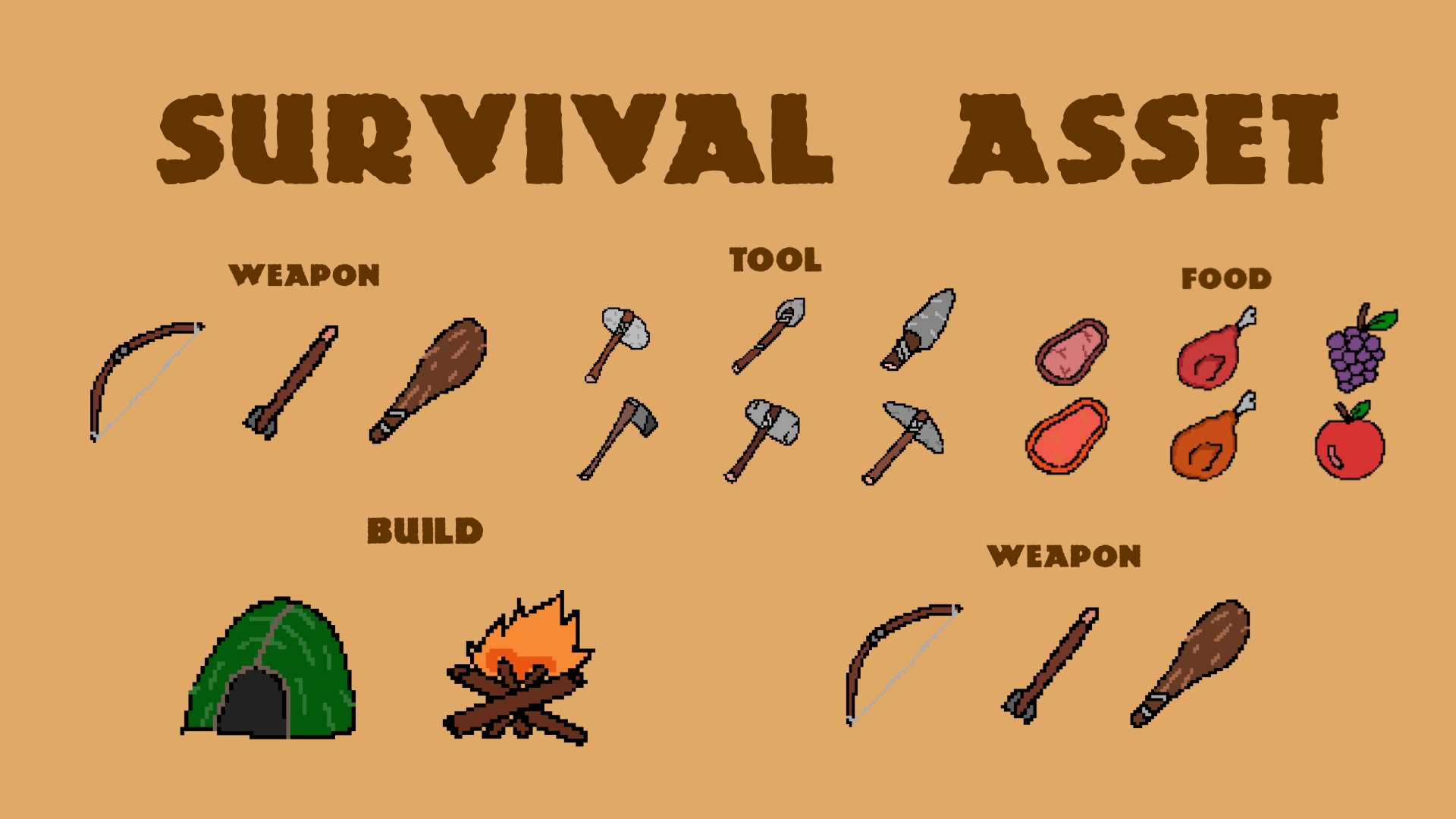 Survival Asset 2D