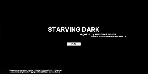 Cover image for Starving Dark