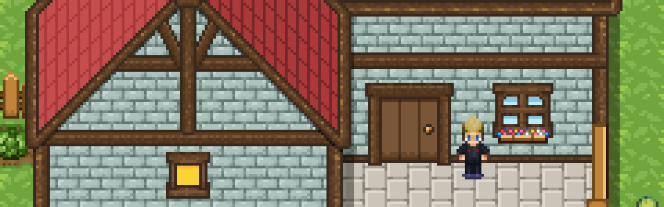 House Exterior - Pixel Art