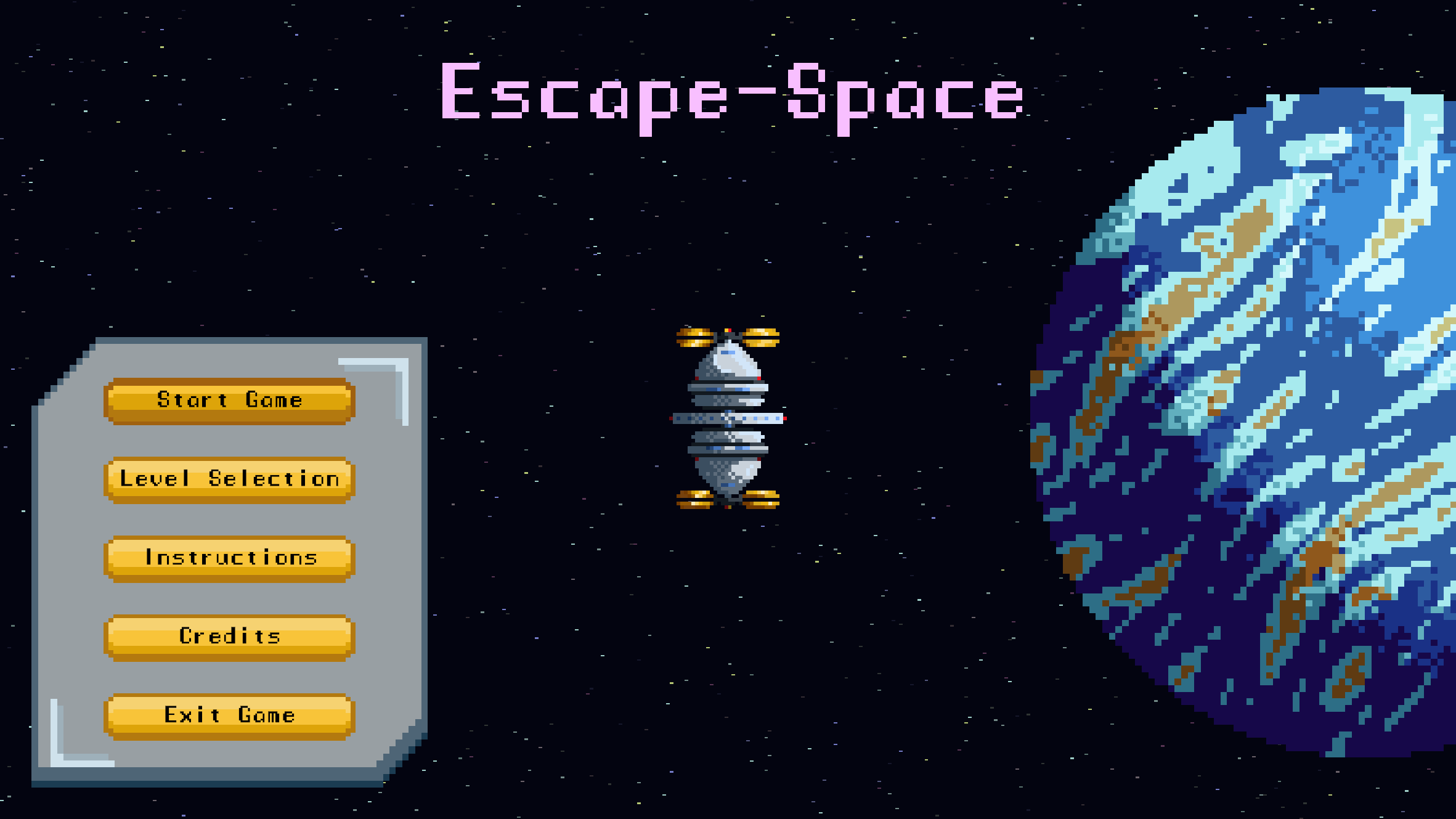 Escape-Space 2D Platformer