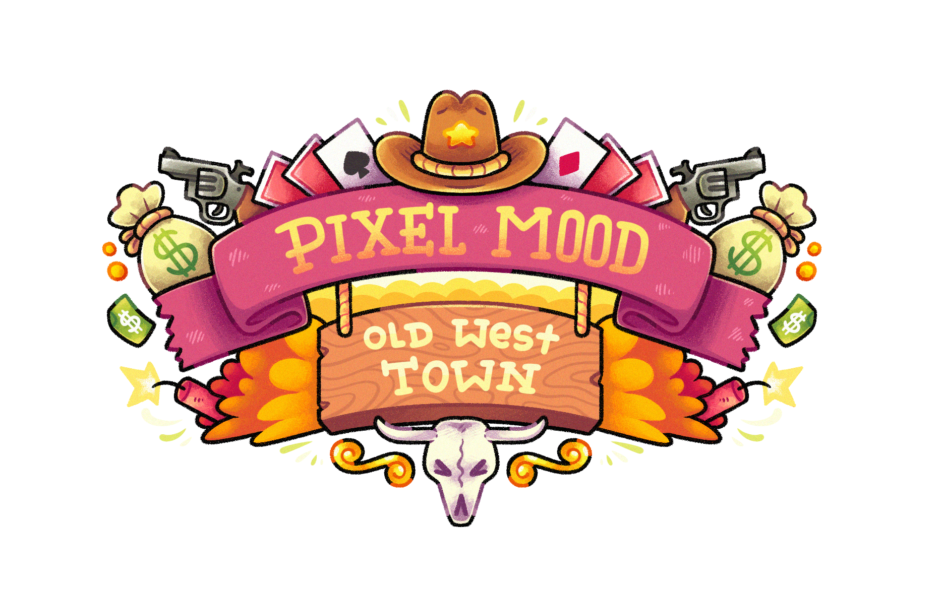 Pixel Mood - Old West Town