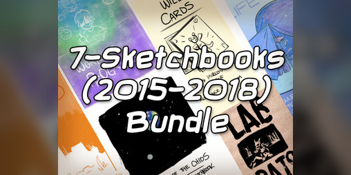 Cover image for 7-Sketchbook Bundle (2015-2018)