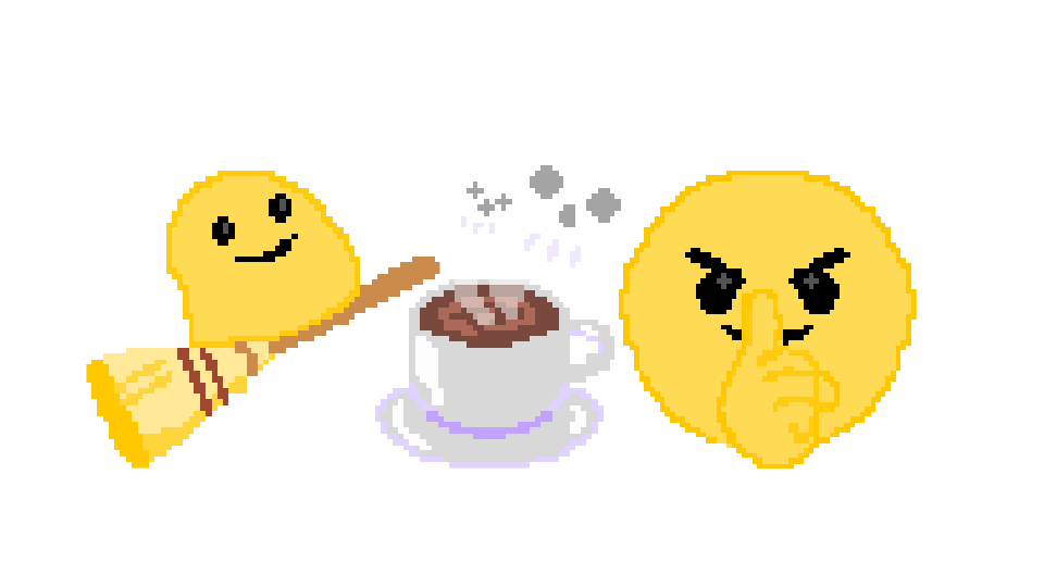 Cover image for 😊🧹 ☕☠️ 🤭🤫