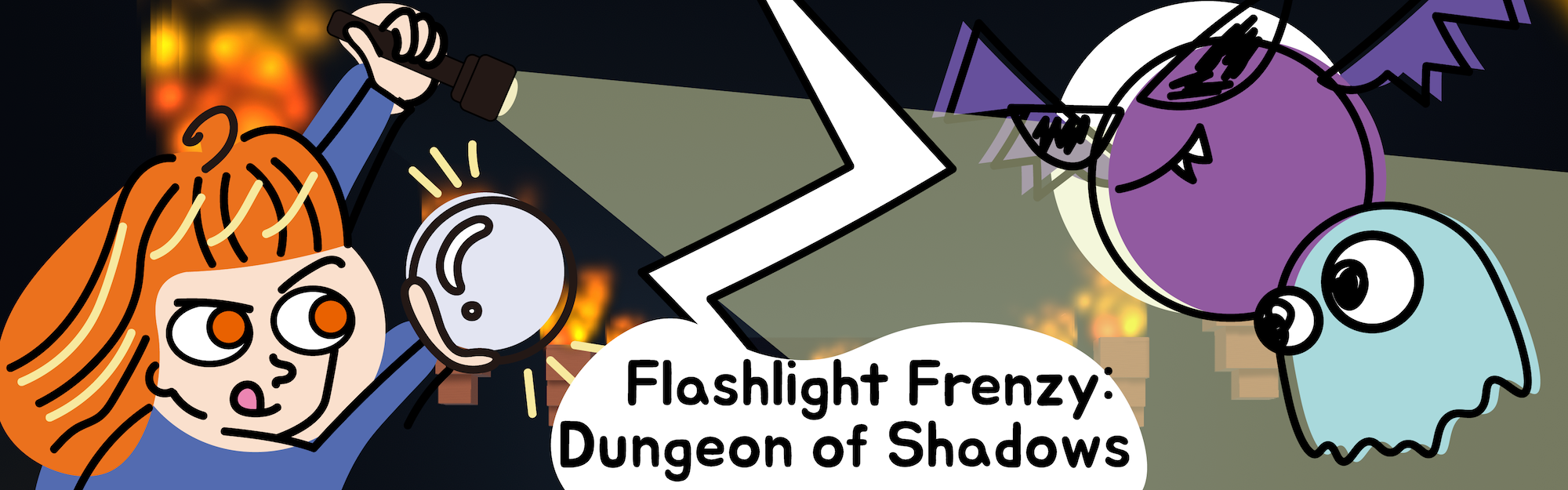 Flashlight Frenzy: Dungeon of Shadows