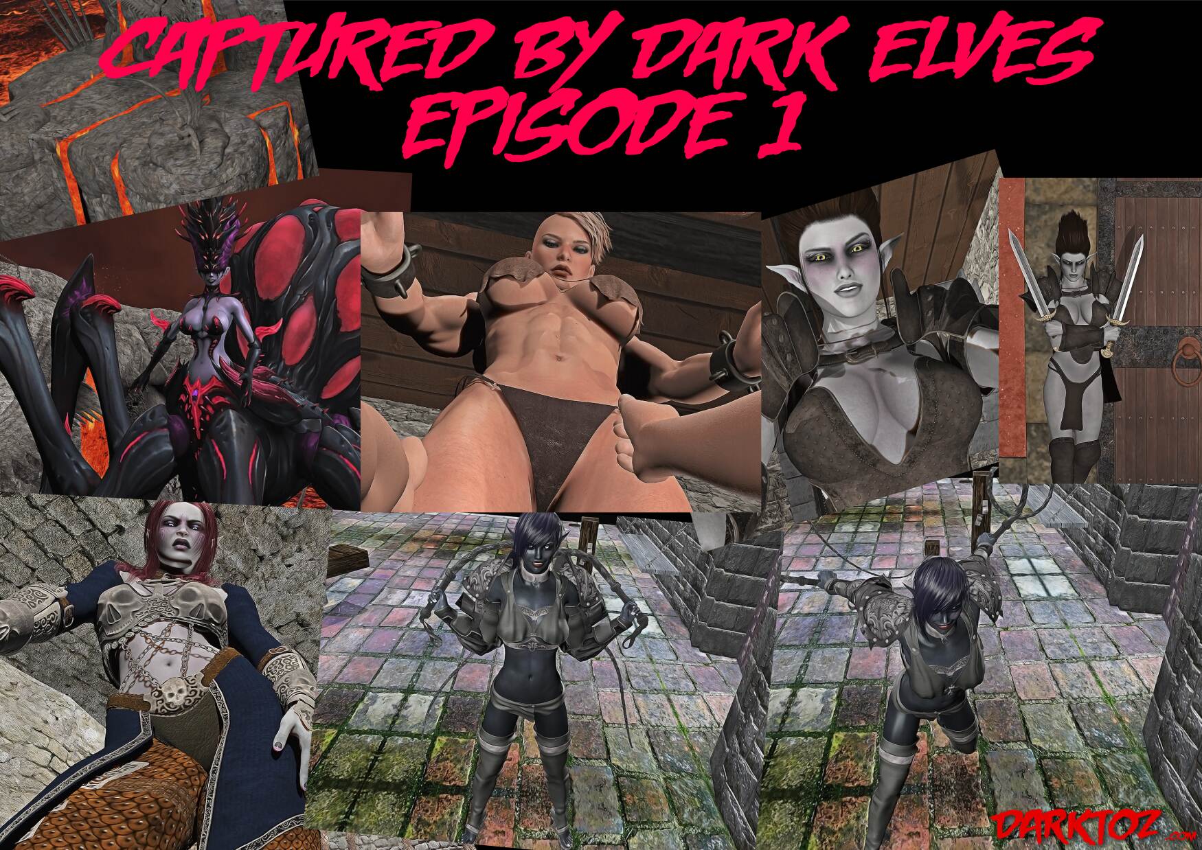 Femdom Pool Party - Captured by Dark Elves: Arachna's Return [UPDATE! EPISODE 3 ...