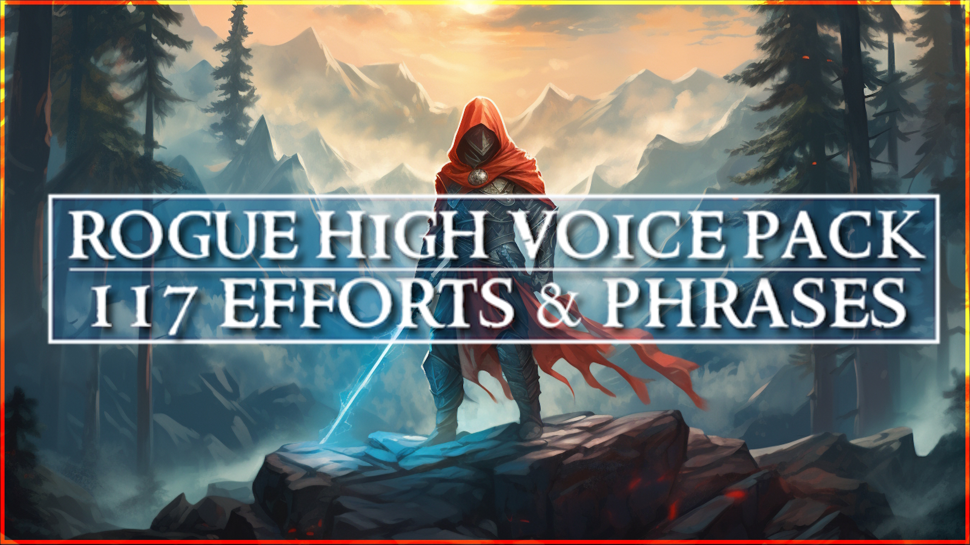 Rogue High Voice Pack 117 Efforts and Phrases