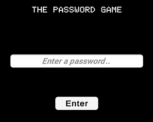 The Password Game