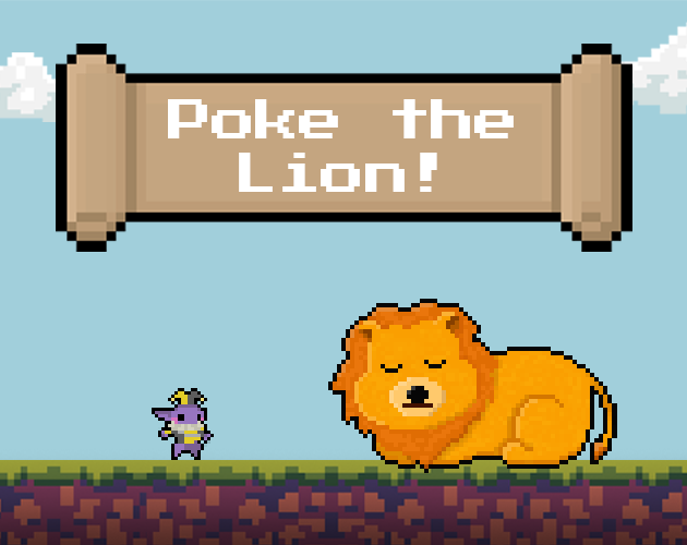 Poke the Lion!