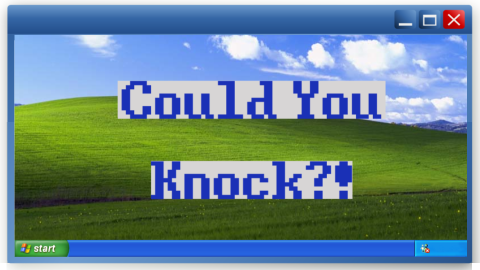 Could You Knock?!