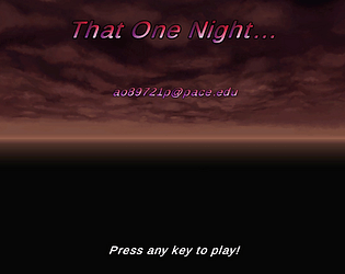 That One Night....