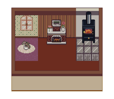 Devlog - Pixel Paradise: Interiors asset pack [16x16px]. by Thurraya