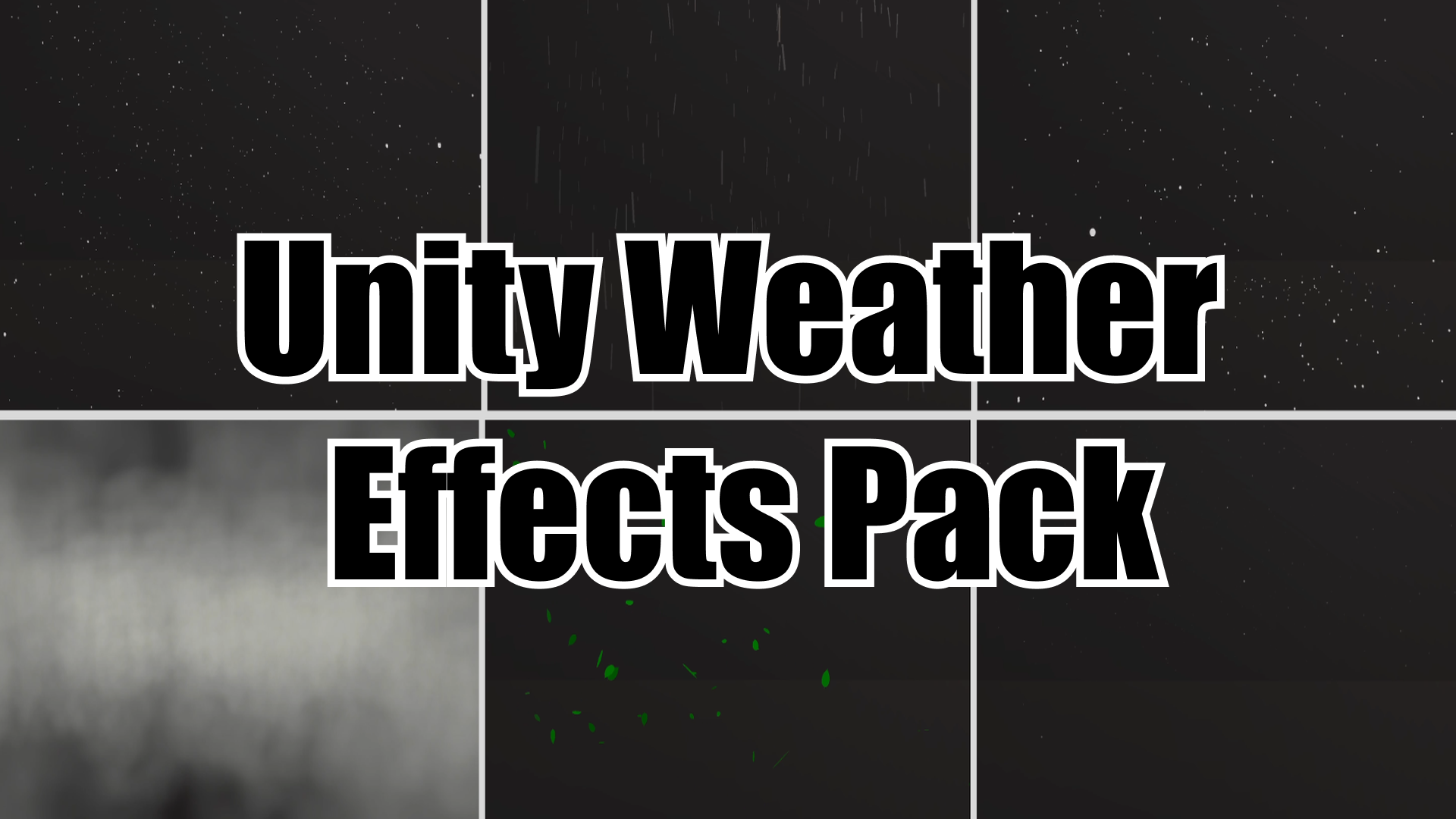 Weather Effects Pack (Unity) by Yusuf Rıza Cankurt