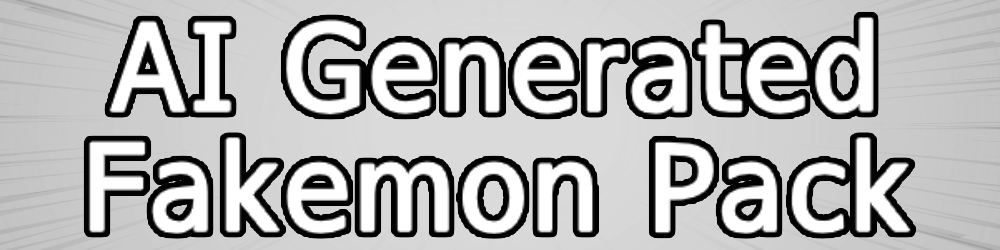 AI Generated Fakemon Asset Pack