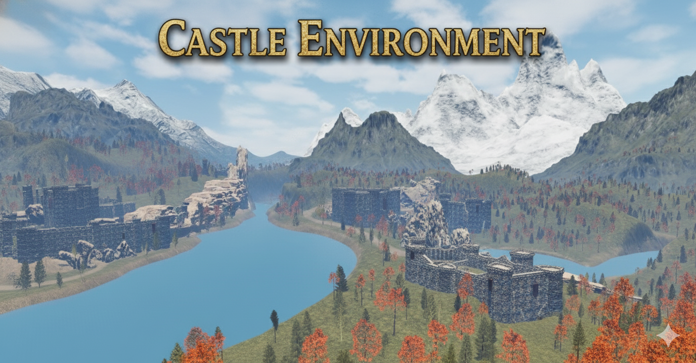 castle environment by samarth-mistry05