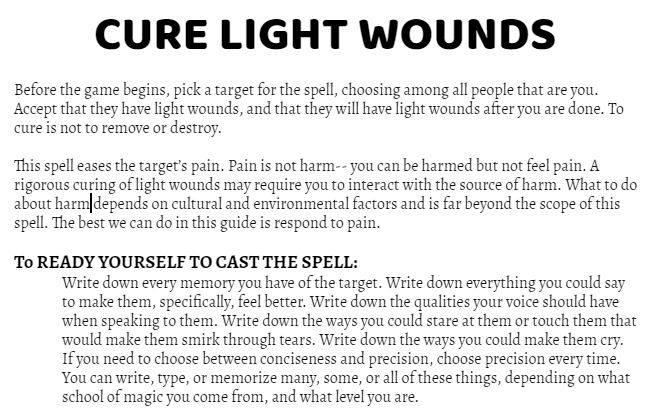 Cover image for One Way To Cure Light Wounds