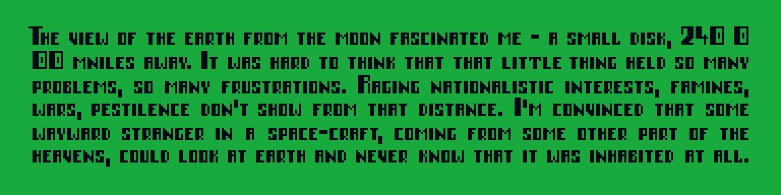 Pixel Font — EX_Space