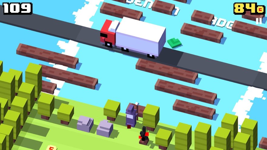 Crossy Road Style Game Voxel Assets