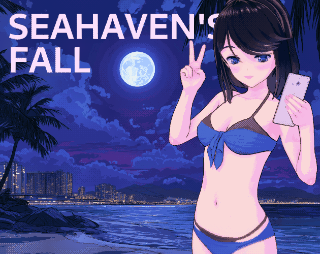 Cover art for Seahaven's Fall by z477 — adult visual novel