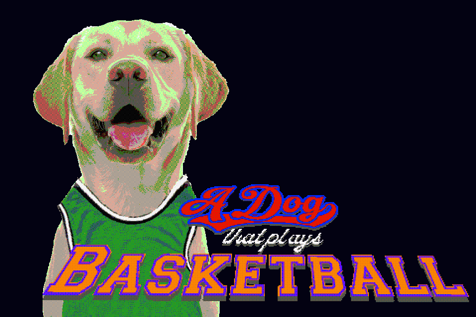 A Dog That Plays Basketball