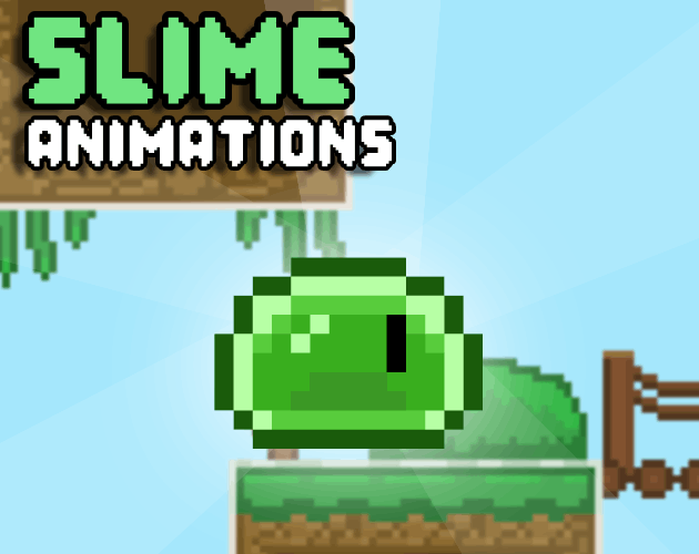 Slime 16x16 Platformer Character Sprite Sheet by ThePixelGame