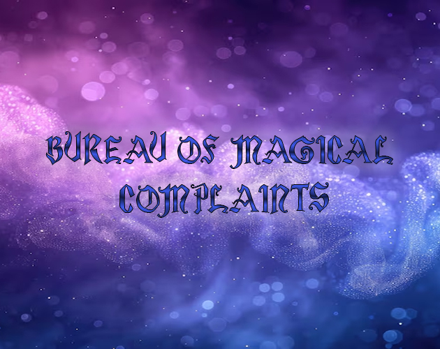 Questionable Magic Bureau of Magical Complaints by Miguel_Vilaca_3DGameDev