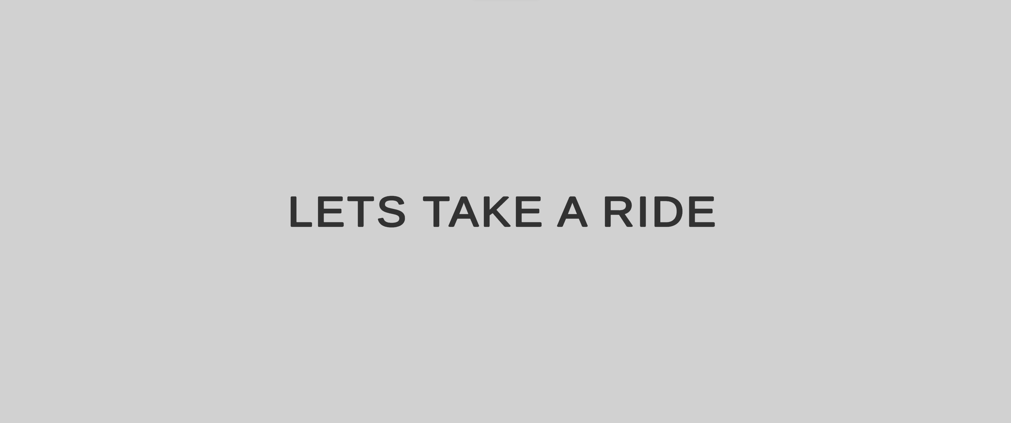 Take a ride