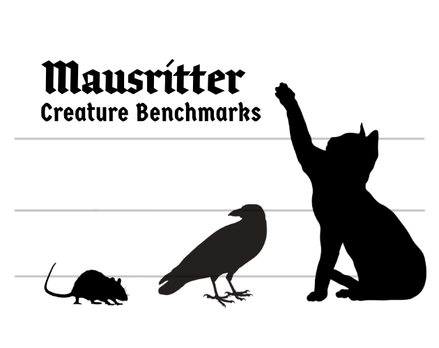Cover image for Mausritter Creature Benchmarks