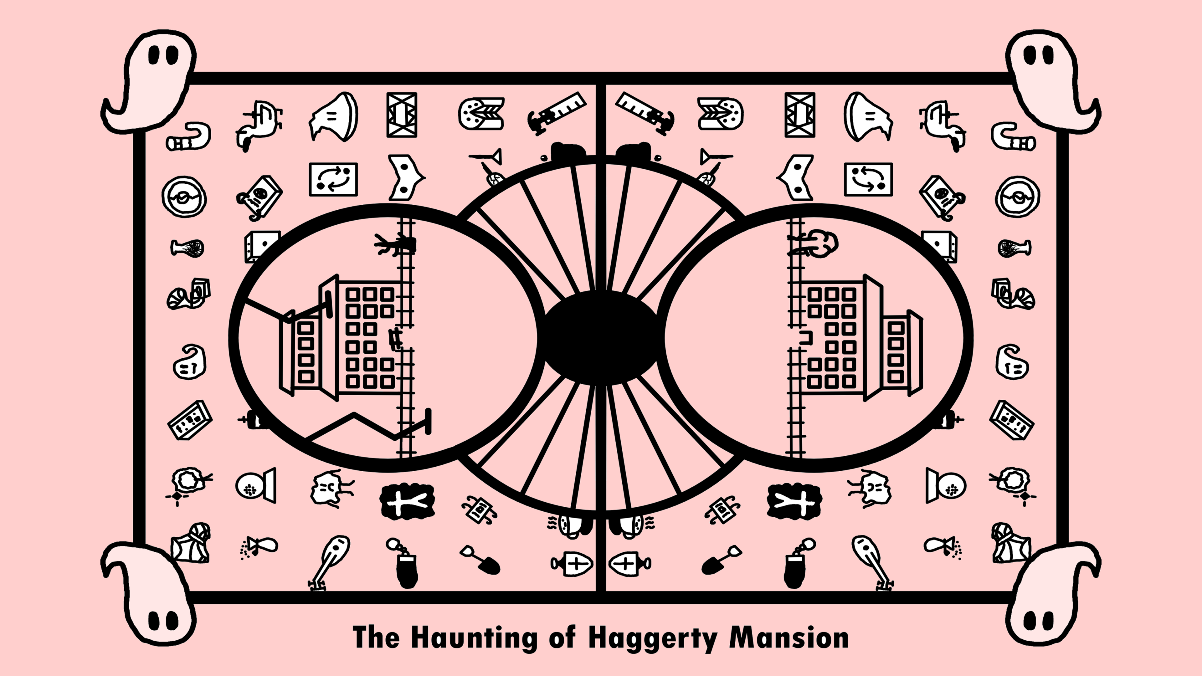 Cover image for The Haunting of Haggerty Mansion