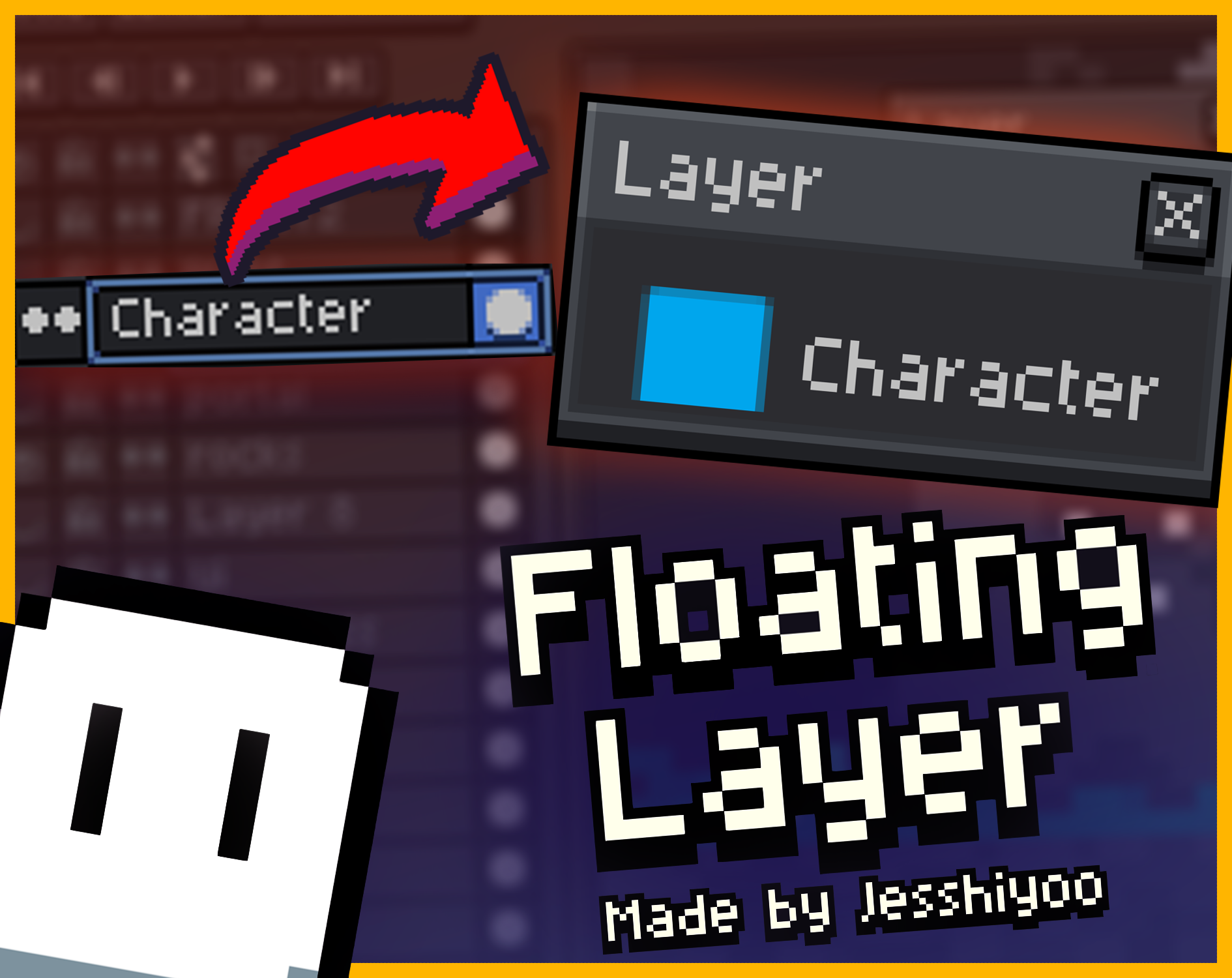 Floating Layer Indicator by Jesshiyoo