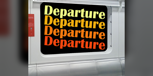 Cover image for Departure