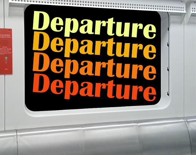 Cover image for Departure