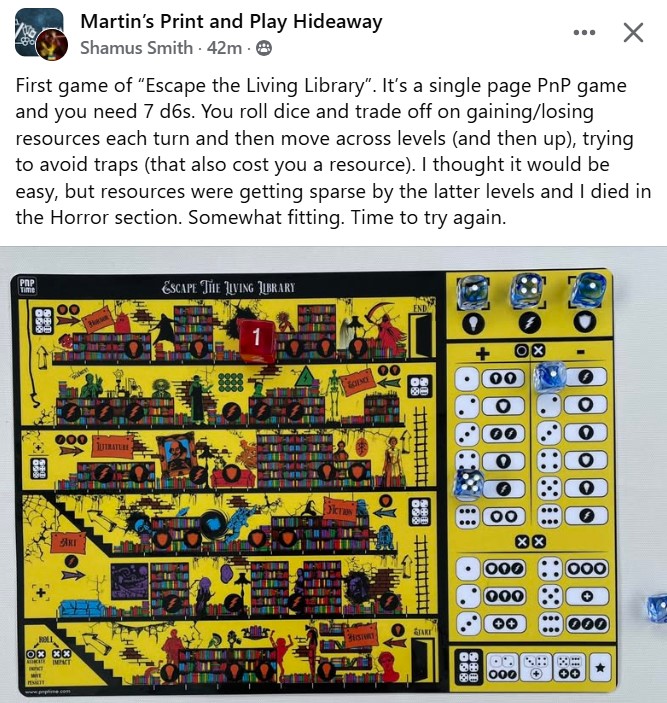 Escape the Living Library