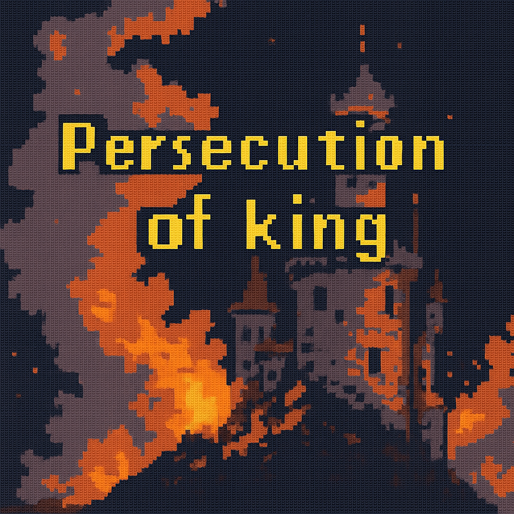Persecution of king