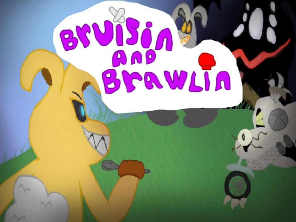 Cover image for Bruisin' and Brawlin'