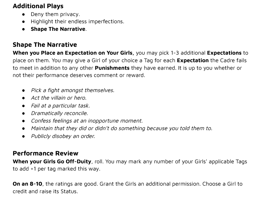 Cover image for Director Handler Playbook for Girl Frame
