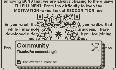 Lugludum community qrcode