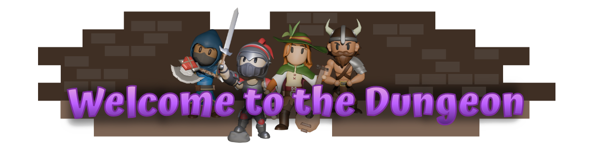 Welcome to the Dungeon Header