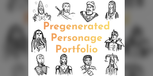 Cover image for Supplement A: Pregenerated Personage Portfolio
