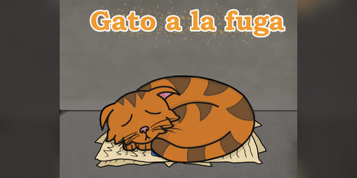Cover image for Gato a la fuga