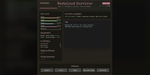 Cover image for Wasteland-Survivor