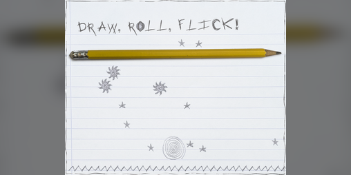 Cover image for Draw, Roll, Flick